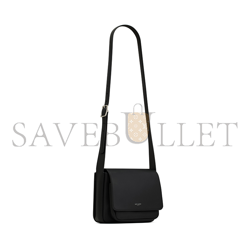 y*l Sa**t Lau*nt small satchel in smooth leather 819627aad491000 (21*16*5cm)